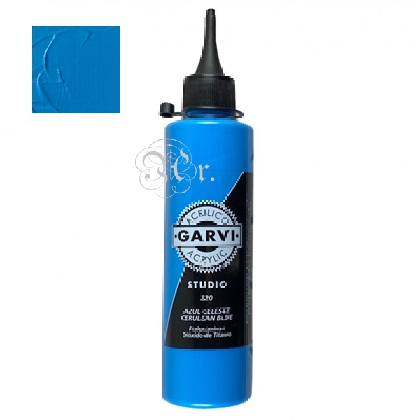 ACRIL.GARVI 200 ml.AZUL CELESTE*