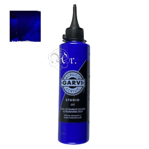 Acrilico Garvi 200 ml. AZUL ULTR. OSCURO