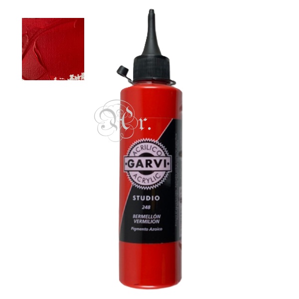 Acrilico Garvi 200 ml. BERMELLON