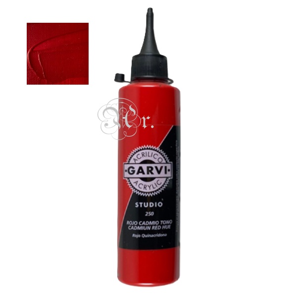 Acrilico Garvi 200 ml. ROJO CAD.TONO