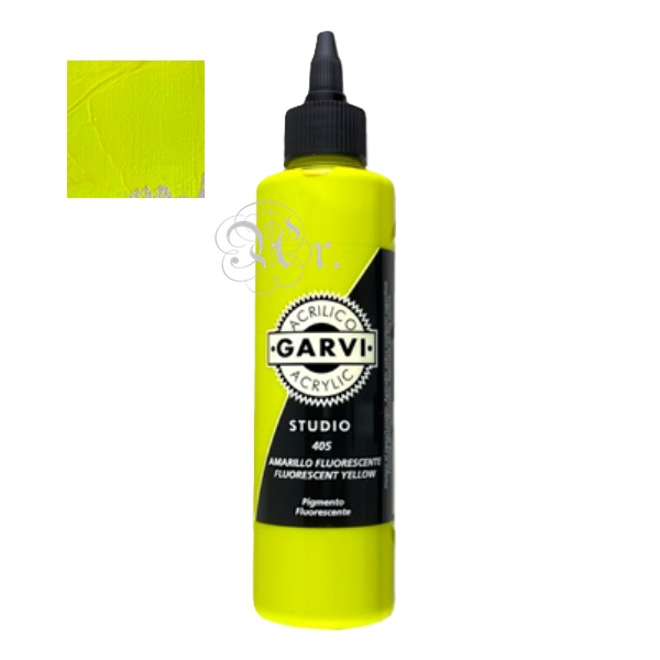 Acrilico Garvi 200 ml. AMARILLO FLUORESCENTE
