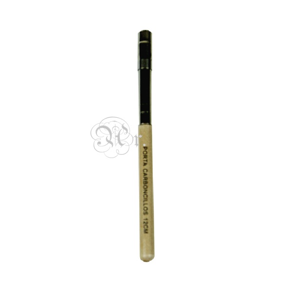Porta Carboncillos 12 cm. Mango Madera