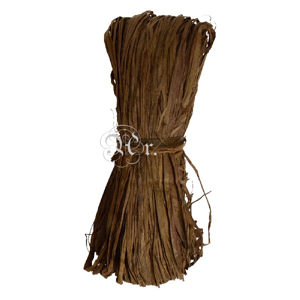 Rafia Natural Color Marrón 50 g.