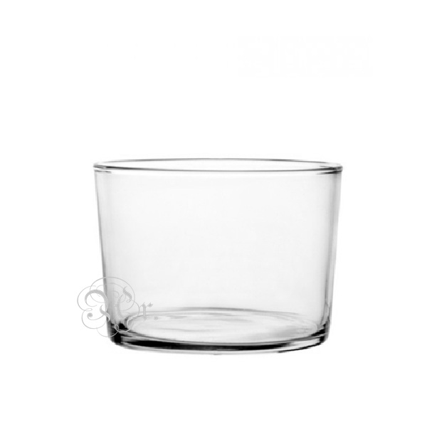Vaso Chato Cristal 6*8 cm.