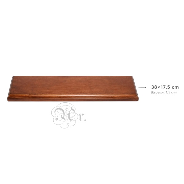 Peana Madera Barnizada 38*17.5 cm.