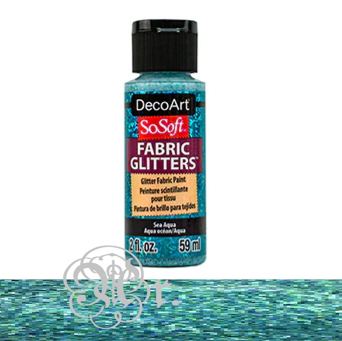 So-Soft Glitter 59 Ml. Dssfg12 Verde Agua