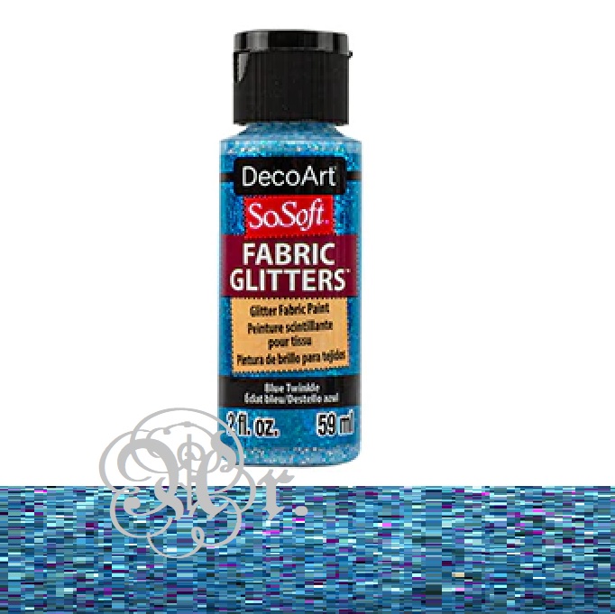 So-Soft Glitter 59 Ml. Dssfg13 Azul Twik