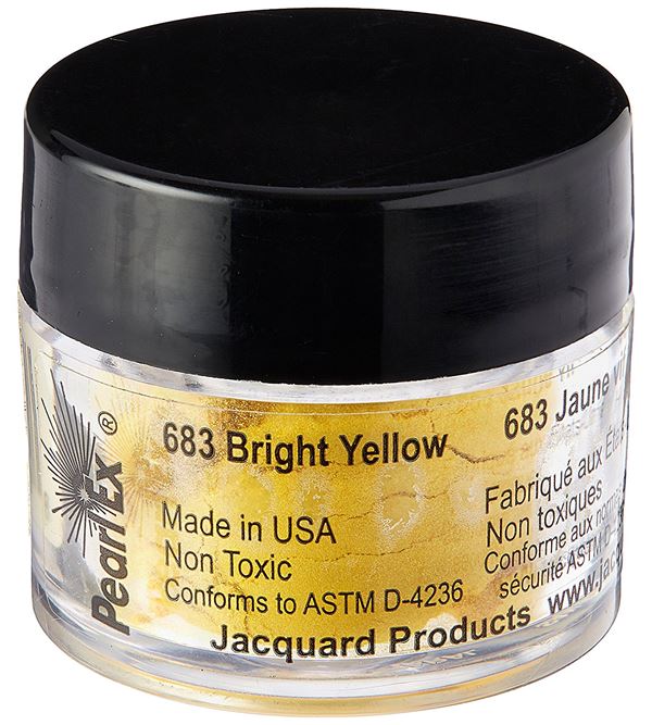 Pigmento Pearl Ex 683 Amarillo Brillante