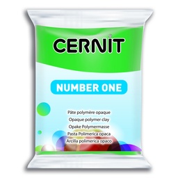 [4101600] Cernit Number One 600 Verde 56 g