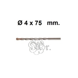 [1010094] Broca Widia 4 Mm. Optima