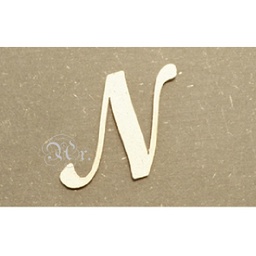 [3103101N] D.M. Laser Letra 20 Mm. N