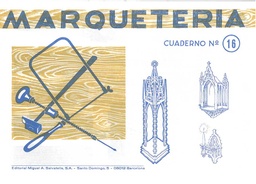 [0605016] Cuadernillo Marqueteria 16