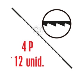 [0602016] Pelos Planos 13 Cm. Nº 4 12 U.