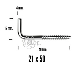 [0509219] Alcayata 21*50 6 U.