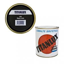 [1503084] Titanlux Nº 576 Negro Mate 250 Ml.