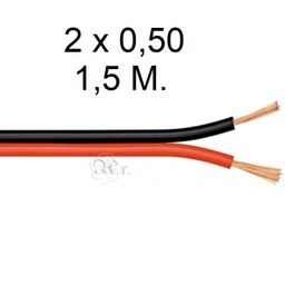 [0502006] Cable Audio R/N 2*0.50 1.5 M.
