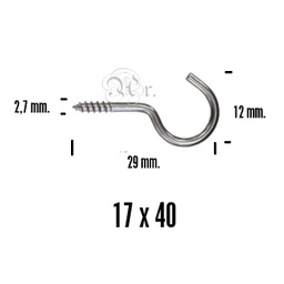 [0509306] Hembrilla A. 17*40 14 U.