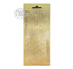 [08971078] Sticker Oro 1078 Instrumentos