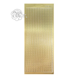 [08971113] Sticker Oro 1500572 Linea Ondas