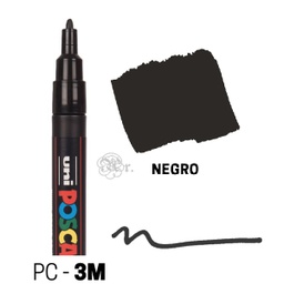 [0205881] Posca PC-3M negro