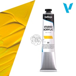 [0317022] 22 Acrilico Vallejo 58 Ml. amarillo cad. osc. (tono)