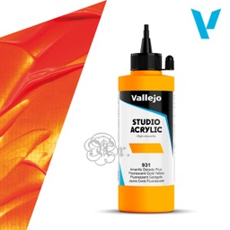 [0318931] 931 Acrilico Vallejo 200 ml. Amarillo dorado fluo