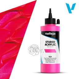 [0318934] 934 Acrilico Vallejo 200 ml. Rojo Rosa Fluo