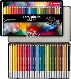 [0208903] Carbothello caja metal 36 colores