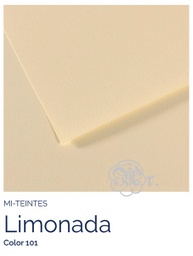 [0216101] Papel Canson Mi-Teintes 101 Limonada