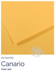 [0216400] Papel Canson Mi-Teintes 400 amarillo