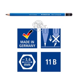 [0204023] Lapiz Staedtler Lumograph 11B