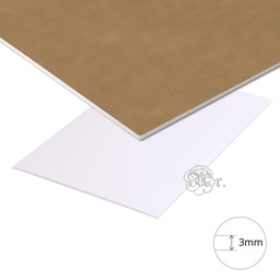 [0212004] Carton Pluma Kraft 3Mm 70*50Cm