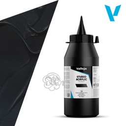 [0321012] Acrilico Vallejo Studio 1L. 12 Negro Oxido De Hierro