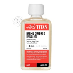 [0323111] Barniz cuadros brillante titan 250 ml.