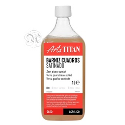 [0323115] Barniz cuadros satinado Titan 1 L.