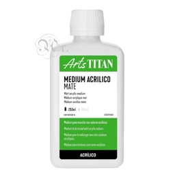 [0323139] Medium Acrilico Mate Titan 250 Ml.