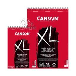 [0216066] Block Oleo &amp; Acrilico Canson XL A4 30h.