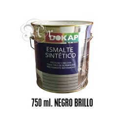 [1503202] Esmalte Negro Brillo 750 Ml.