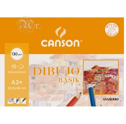 [0216993] Minipack A3+ 10H Guarro Dibujo Basik Recuadro 130g