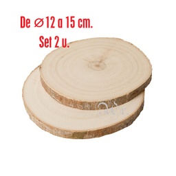 [1601410] Set 2 Peana Arbol Ø12-15 Cm.