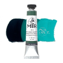 [0330026A] Oleo MIR 26A Verde Cadmio Oscuro Tono 20 ml