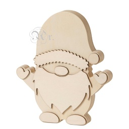[1113732] Gnomo Navidad 18*15*1.5 Cm.