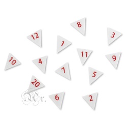 [2305011] Numeros Adviento Fieltro Banderin