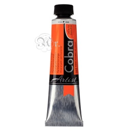 [0306266] Oleo Cobra Artist 40 ml. Naranja Permanente