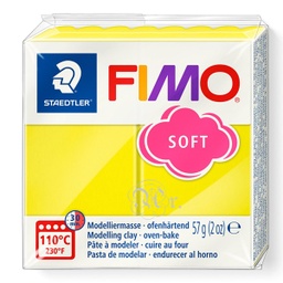 [4100010] FIMO Soft 57 G. 10 Amarillo Limon