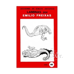 [0110060] Set 12 Laminas Emilio Freixas 60 Dinosaurios