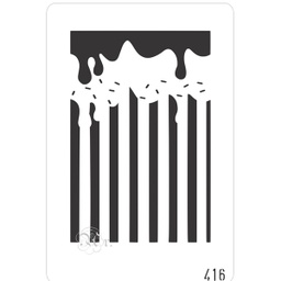 [0848416] Stencil 20*30 Cm. 416 Rayas 