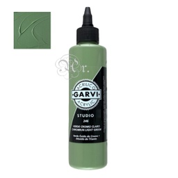 [0335246] Acrilico Garvi 200 ml. VERDE CROMO CLARO