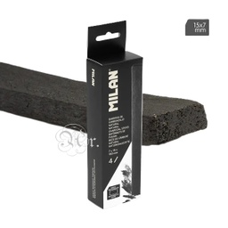 [0315010] Carboncillo Natural Rectangular 7*15 mm. 4 U.